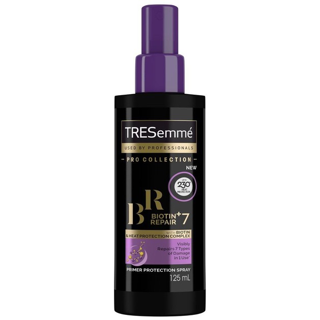 TRESemme Primer Protect Biotin+Repair 7 Προστατευτικό Spray Μαλλιών Κατά της Θερμότητας, Αναδομεί τα Ταλαιπωρημένα Μαλλιά 125ml TRESemme Primer Protect Biotin+Repair 7 Προστατευτικό Spray Μαλλιών Κατά της Θερμότητας, Αναδομεί τα Ταλαιπωρημένα Μαλλιά 125ml