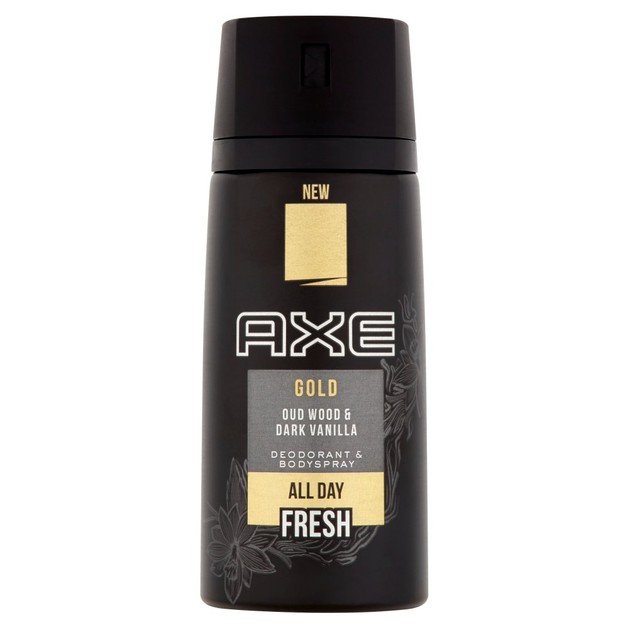 Axe Gold Body Spray All Day Fresh 150ml Axe Gold Body Spray All Day Fresh 150ml
