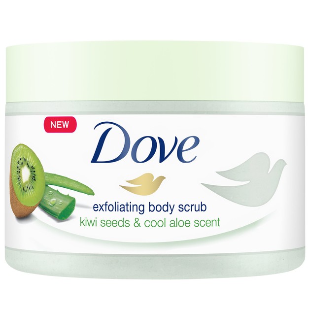 Dove Kiwi Seeds & Cool Aloe Scent Exfoliating Body Scrub Απολέπιση Σώματος που Αναδεικνύει τη Χαμένη Λάμψη της Επιδερμίδας 225ml Dove Kiwi Seeds & Cool Aloe Scent Exfoliating Body Scrub Απολέπιση Σώματος που Αναδεικνύει τη Χαμένη Λάμψη της Επιδερμίδας 225ml