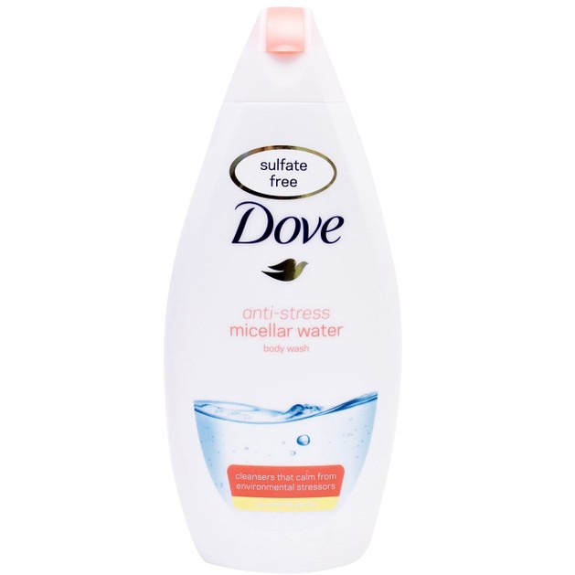 Dove Anti-Stress Micellar Water Body Wash Ήπιο, Απαλό Αφρόλουτρο με Anti-Stress Δράση 500ml Dove Anti-Stress Micellar Water Body Wash Ήπιο, Απαλό Αφρόλουτρο με Anti-Stress Δράση 500ml