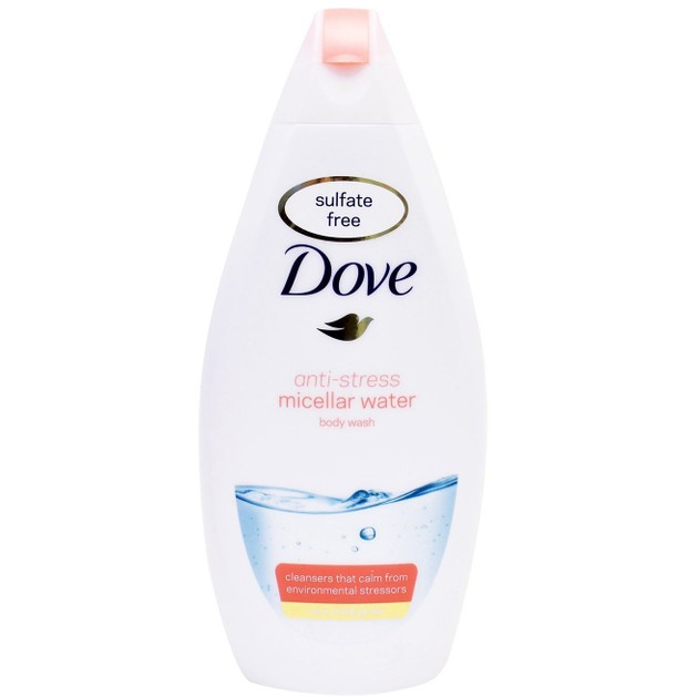 Dove Anti-Stress Micellar Water Body Wash Ήπιο, Απαλό Αφρόλουτρο με Anti-Stress Δράση 750ml Dove Anti-Stress Micellar Water Body Wash Ήπιο, Απαλό Αφρόλουτρο με Anti-Stress Δράση 750ml