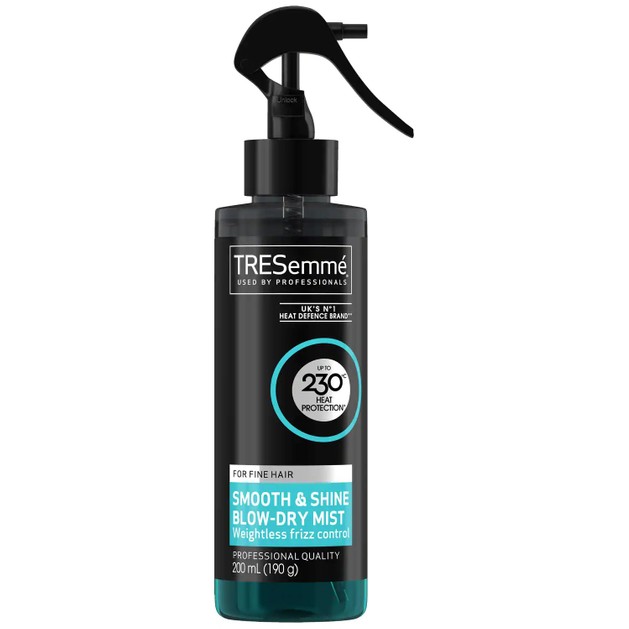 Tresemme Smooth & Shine Blow Dry Mist Προστατευτικό Mist Κατά της Θερμότητας 200ml Tresemme Smooth & Shine Blow Dry Mist Προστατευτικό Mist Κατά της Θερμότητας 200ml