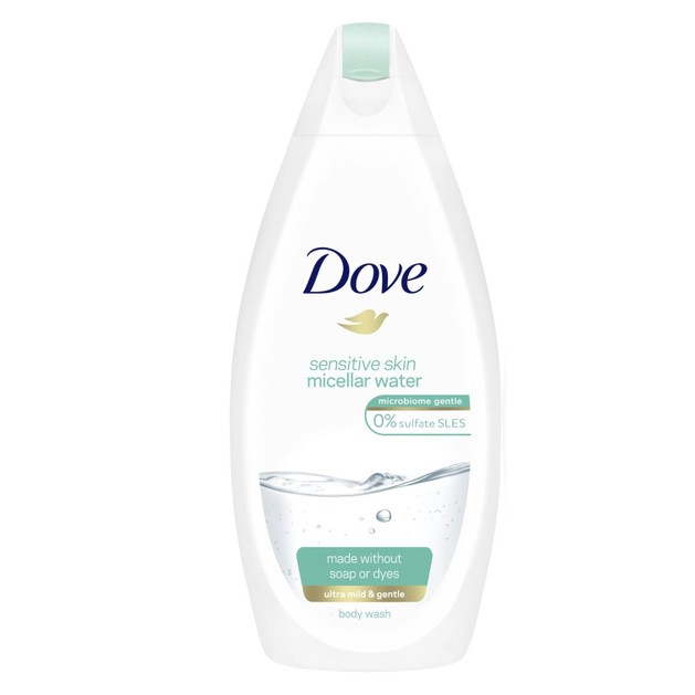 Dove Sensitive Skin Micellar Water Body Wash Υποαλλεργικό Αφρόλουτρο με 0% Χρωστικές & Σαπούνι 750ml Dove Sensitive Skin Micellar Water Body Wash Υποαλλεργικό Αφρόλουτρο με 0% Χρωστικές & Σαπούνι 750ml