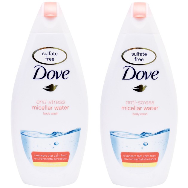 Dove Πακέτο Προσφοράς Anti-Stress Micellar Water Body Wash Ήπιο, Απαλό Αφρόλουτρο με Anti-Strees Δράση 2x750ml 1+1 Δώρο Dove Πακέτο Προσφοράς Anti-Stress Micellar Water Body Wash Ήπιο, Απαλό Αφρόλουτρο με Anti-Strees Δράση 2x750ml 1+1 Δώρο