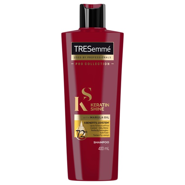 TRESemme Keratin Shine Shampoo With Marula Oil Σαμπουάν Μαλλιών με Έλαιο Κερατίνης για Απαλά,Λεία Μαλλιά που δεν Φριζάρουν 400ml TRESemme Keratin Shine Shampoo With Marula Oil Σαμπουάν Μαλλιών με Έλαιο Κερατίνης για Απαλά,Λεία Μαλλιά που δεν Φριζάρουν 400ml