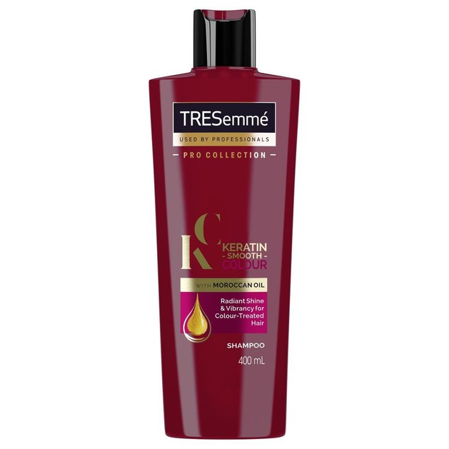 TRESemme Keratin Smooth Colour Shampoo Σαμπουάν Προστασίας Χρώματος με Κερατίνη για Λάμψη & Απαλότητα στα Βαμμένα Μαλλιά 400ml TRESemme Keratin Smooth Colour Shampoo Σαμπουάν Προστασίας Χρώματος με Κερατίνη για Λάμψη & Απαλότητα στα Βαμμένα Μαλλιά 400ml