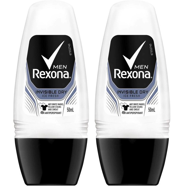 Rexona Men Πακέτο Προσφοράς Active Protection+ Invisible Roll On 2x50ml 1+1 Δώρο Rexona Men Πακέτο Προσφοράς Active Protection+ Invisible Roll On 2x50ml 1+1 Δώρο
