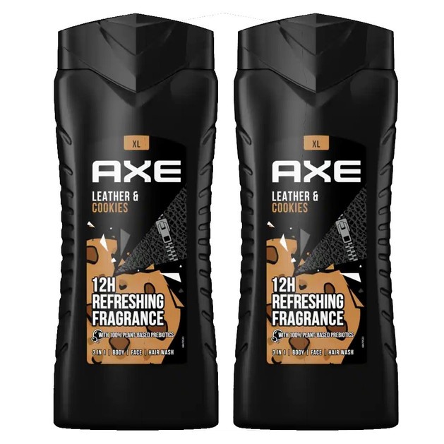 Axe Πακέτο Προσφοράς Collision Leather & Cookies Bodywash 2x400ml 1+1 Δώρο Axe Πακέτο Προσφοράς Collision Leather & Cookies Bodywash 2x400ml 1+1 Δώρο