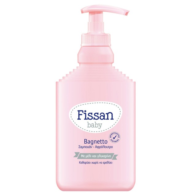 Fissan Baby Bagnetto Σαμπουάν & Αφρόλουτρο με Μέλι & Γλυκερίνη 500ml Προσφορά - 2 € Fissan Baby Bagnetto Σαμπουάν & Αφρόλουτρο με Μέλι & Γλυκερίνη 500ml Προσφορά - 2 €
