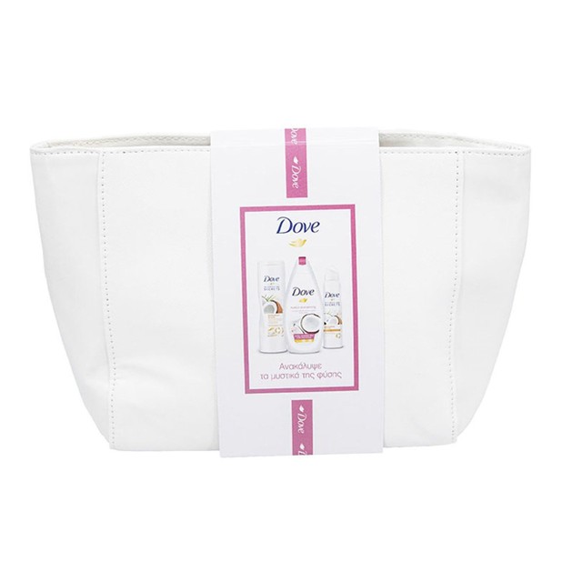Dove Promo Purely Pampering Cocon Body Wash 250ml,Body Lotion 250ml,Anti-Transpirant 150ml Σειρά Περιποίησης Σώματος & Νεσεσέρ Dove Promo Purely Pampering Cocon Body Wash 250ml,Body Lotion 250ml,Anti-Transpirant 150ml Σειρά Περιποίησης Σώματος & Νεσεσέρ