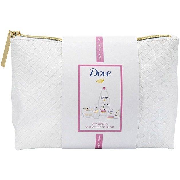 Dove Promo Νεσεσέρ Coconut Αφρόλουτρο 250ml Αποσμητικό Roll on 50ml Κρέμα Σώματος 250ml & Σαπούνι 100gr Dove Promo Νεσεσέρ Coconut Αφρόλουτρο 250ml Αποσμητικό Roll on 50ml Κρέμα Σώματος 250ml & Σαπούνι 100gr