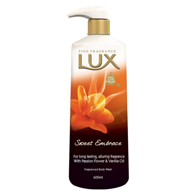 Lux Sweet Embrace Fragranced Body Wash Αφρόλουτρο με Δελεαστικό Άρωμα που Διαρκεί 600ml Promo -40% Lux Sweet Embrace Fragranced Body Wash Αφρόλουτρο με Δελεαστικό Άρωμα που Διαρκεί 600ml Promo -40%