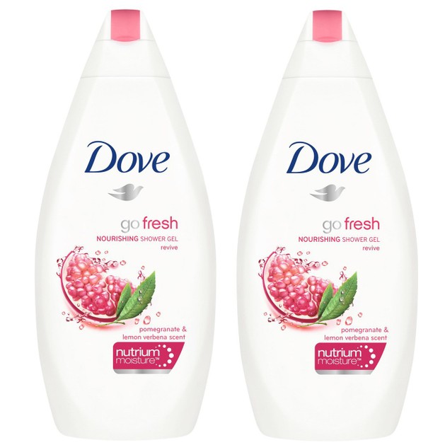 Dove Πακέτο Προσφοράς Go Fresh Pomegranate & Lemon Verbena Scent Body Wash Αφρόλουτρο με Ρόδι 2x750ml 1+1 Δώρο Dove Πακέτο Προσφοράς Go Fresh Pomegranate & Lemon Verbena Scent Body Wash Αφρόλουτρο με Ρόδι 2x750ml 1+1 Δώρο
