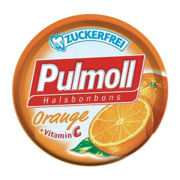 Pulmoll Candies with Orange & Vitamin C 45gr Pulmoll Candies with Orange & Vitamin C 45gr