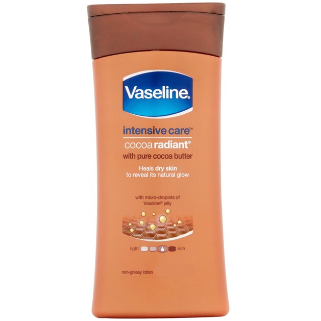 Vaseline Intensive Care Cocoa Radiant Lotion Θρεπτική Λοσιόν Σώματος με Βούτυρο Κακάο 200ml Vaseline Intensive Care Cocoa Radiant Lotion Θρεπτική Λοσιόν Σώματος με Βούτυρο Κακάο 200ml