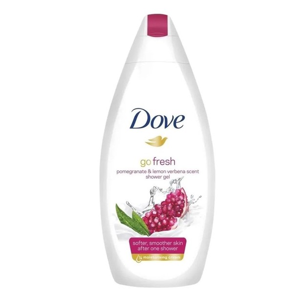 Dove Go Fresh Pomegranate & Lemon Verbena Scent Body Wash Αφρόλουτρο με Ρόδι για πιο Απαλή Επιδερμίδα από το Πρώτο Ντους 500ml Dove Go Fresh Pomegranate & Lemon Verbena Scent Body Wash Αφρόλουτρο με Ρόδι για πιο Απαλή Επιδερμίδα από το Πρώτο Ντους 500ml