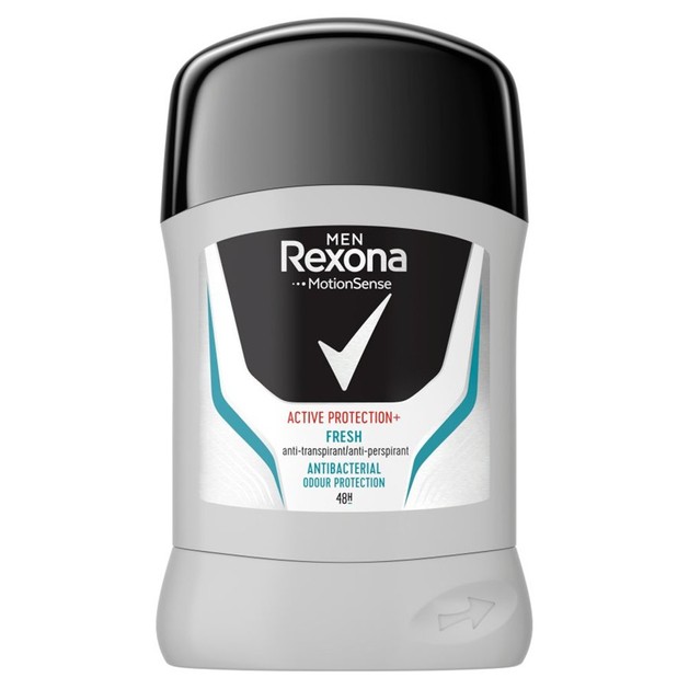 Rexona Men Motion Sense Active Protection Fresh Anti-Perspirant Deo Stick 50ml Promo -30% Rexona Men Motion Sense Active Protection Fresh Anti-Perspirant Deo Stick 50ml Promo -30%