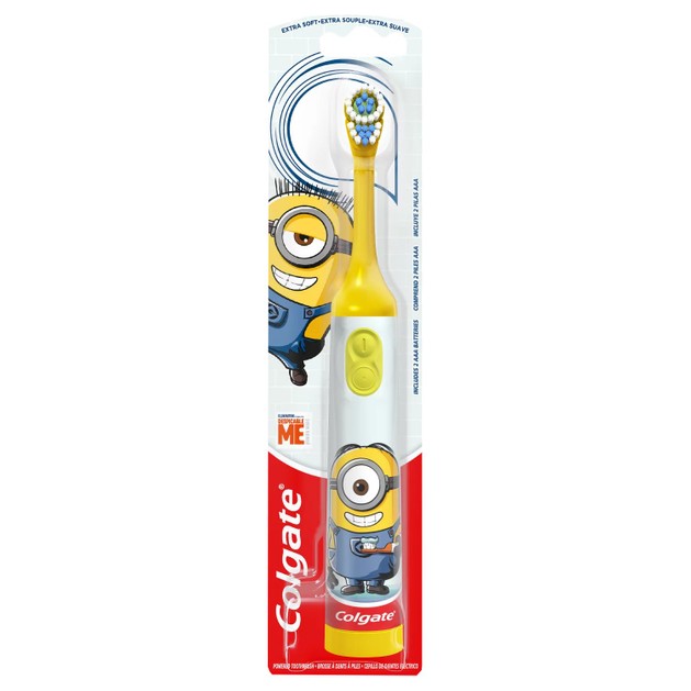 Colgate Minions Desing-It Battery Kids Extra Soft 1 Τεμάχιο Colgate Minions Desing-It Battery Kids Extra Soft 1 Τεμάχιο