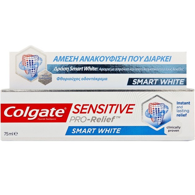 Colgate Sensitive PRO-Relief Smart White 75ml Colgate Sensitive PRO-Relief Smart White 75ml