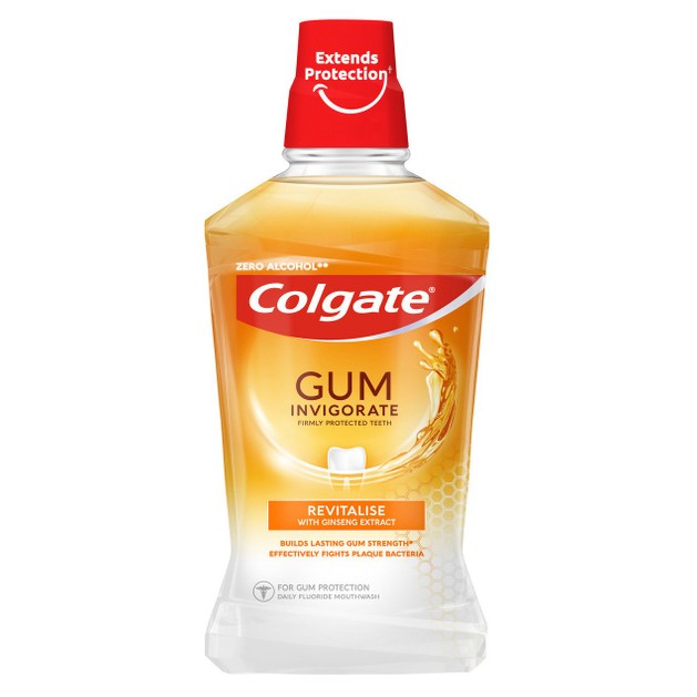 Colgate Gum Invigorate Firmly Protected Teeth Mouthwash 500ml Colgate Gum Invigorate Firmly Protected Teeth Mouthwash 500ml