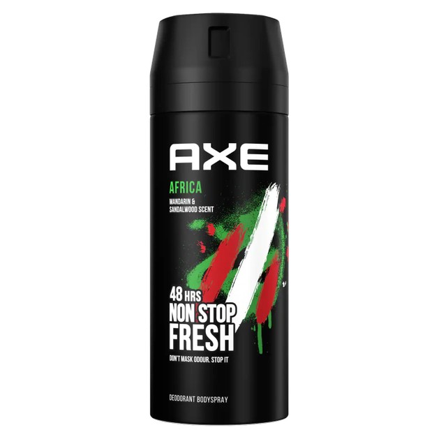 Axe Africa Body Spray 48h Fresh 150ml Axe Africa Body Spray 48h Fresh 150ml