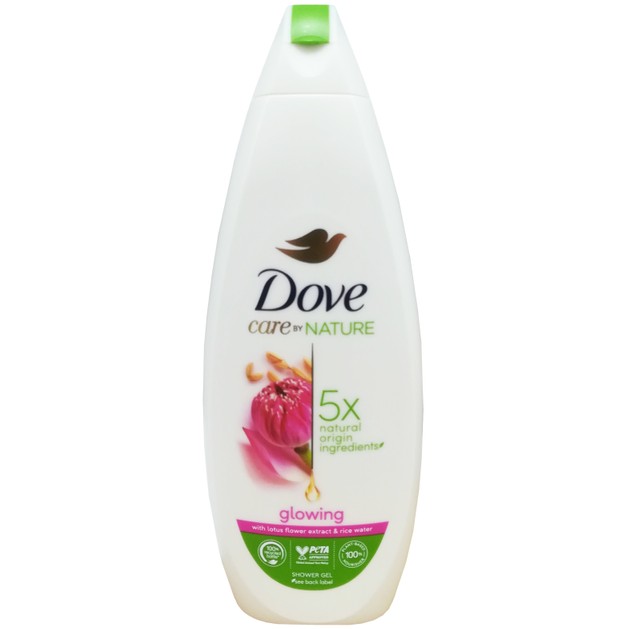 Dove Care by Nature Glowing Shower Gel 600ml Dove Care by Nature Glowing Shower Gel 600ml