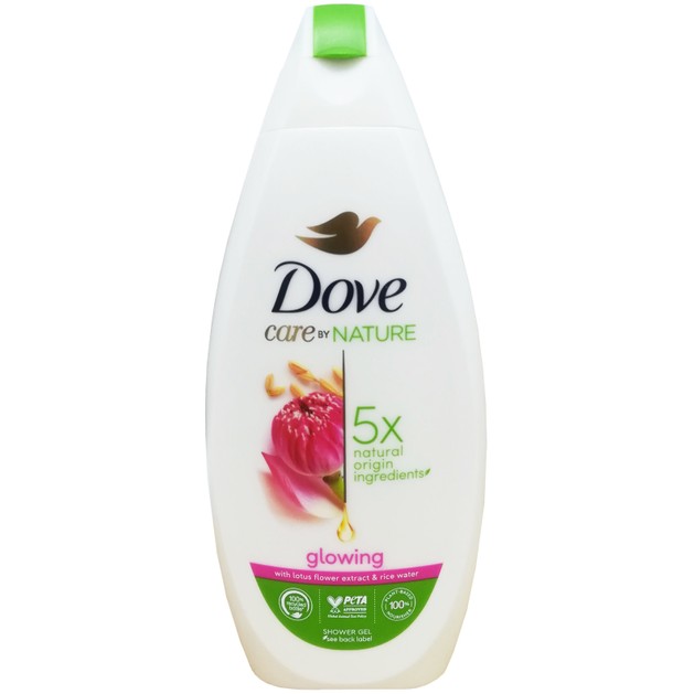 Dove Care by Nature Glowing Shower Gel 400ml Dove Care by Nature Glowing Shower Gel 400ml