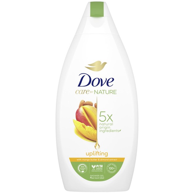 Dove Care by Nature Uplifting Shower Gel 400ml Dove Care by Nature Uplifting Shower Gel 400ml