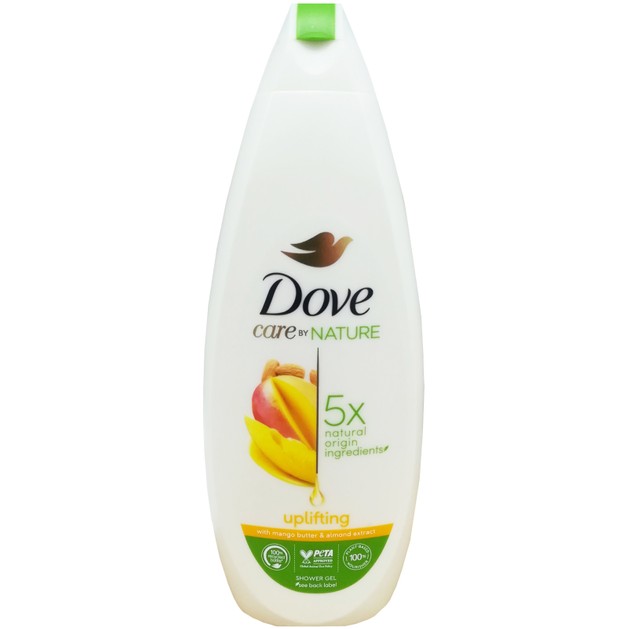 Dove Care by Nature Uplifting Shower Gel 600ml Dove Care by Nature Uplifting Shower Gel 600ml