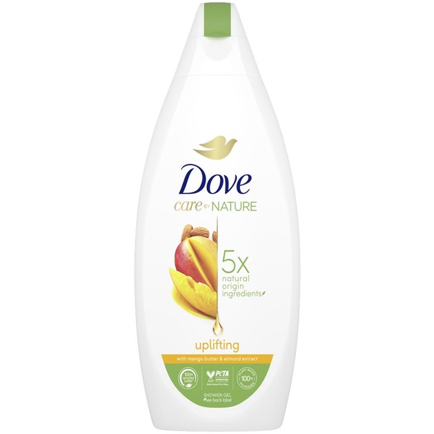 Dove Care by Nature Uplifting Shower Gel 600ml Dove Care by Nature Uplifting Shower Gel 600ml