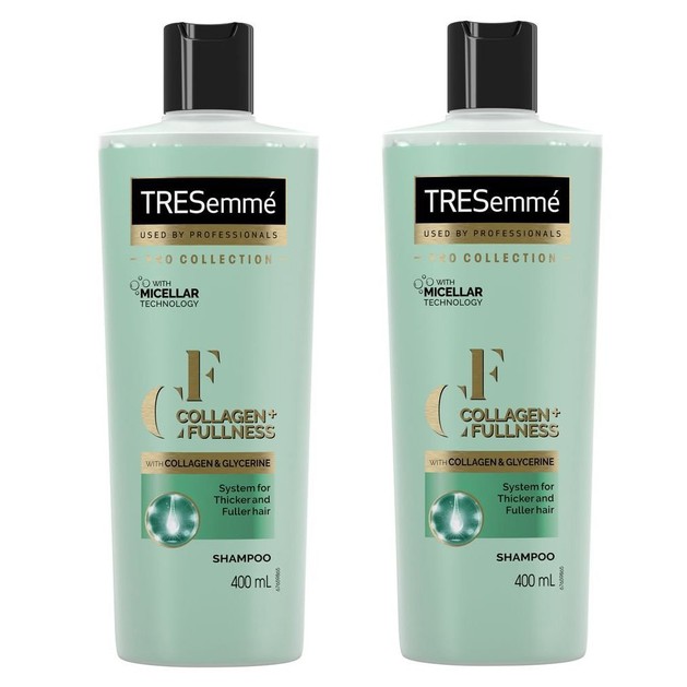 TRESemme Πακέτο Προσφοράς Collagen & Fullness Shampoo 2x400ml 1+1 Δώρο TRESemme Πακέτο Προσφοράς Collagen & Fullness Shampoo 2x400ml 1+1 Δώρο
