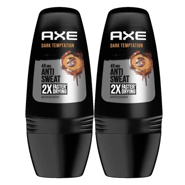 Axe Πακέτο Προσφοράς Dark Temptation 48h Anti Sweat Roll on Antiperspirant 2x50ml Axe Πακέτο Προσφοράς Dark Temptation 48h Anti Sweat Roll on Antiperspirant 2x50ml