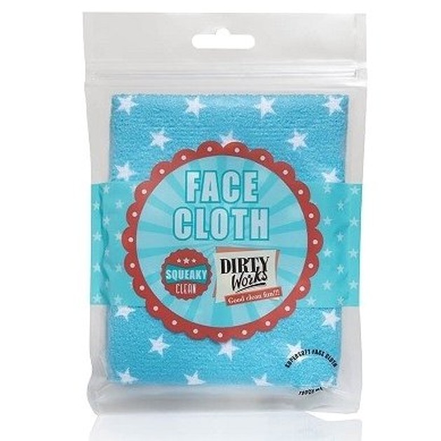 Dirty Works Squeaky Clean Face Cloth 1τμχ Dirty Works Squeaky Clean Face Cloth 1τμχ