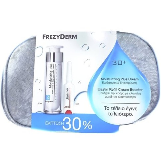 Frezyderm Moisturizing Plus Cream 30+, 50ml & Elastin Refill Cream Booster 5ml Frezyderm Moisturizing Plus Cream 30+, 50ml & Elastin Refill Cream Booster 5ml