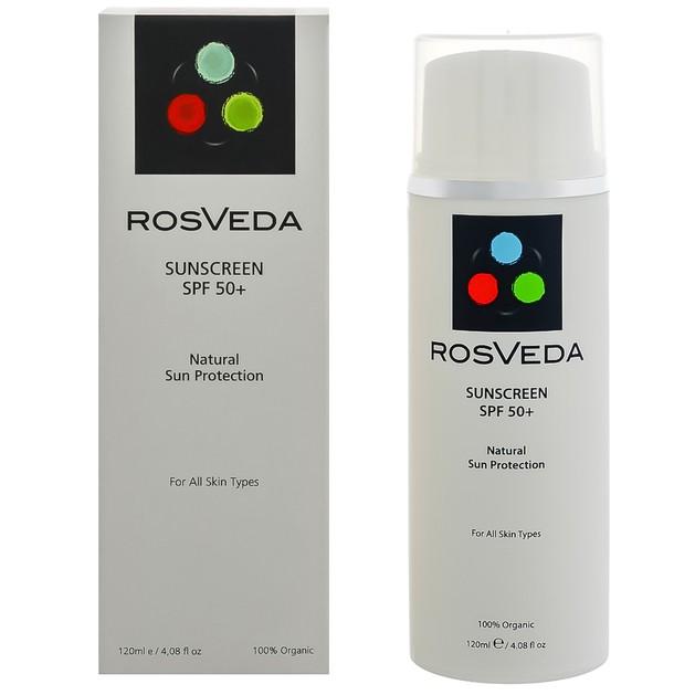 RosVeda Sunscreen Spf50+ 100% Φυτική Σύνθεση Αντηλιακής Κρέμας Προσώπου Σώματος Πολύ Υψηλής Προστασίας 120ml RosVeda Sunscreen Spf50+ 100% Φυτική Σύνθεση Αντηλιακής Κρέμας Προσώπου Σώματος Πολύ Υψηλής Προστασίας 120ml