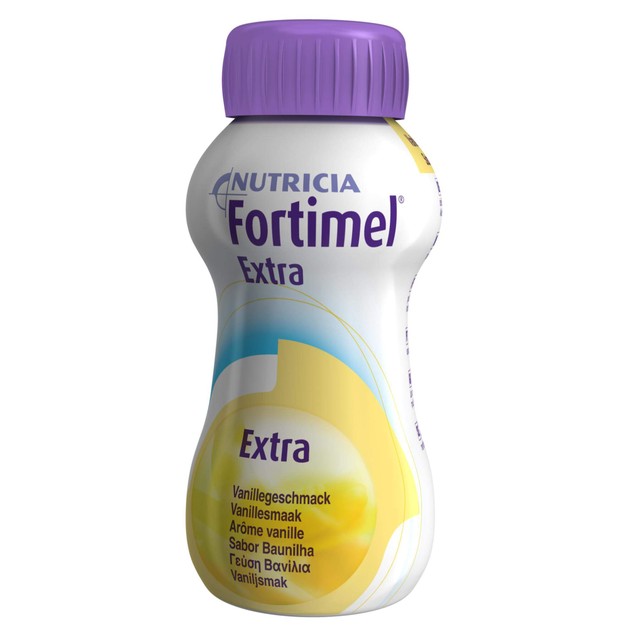 Nutricia Fortimel Extra Vanilla 4x200ml Nutricia Fortimel Extra Vanilla 4x200ml
