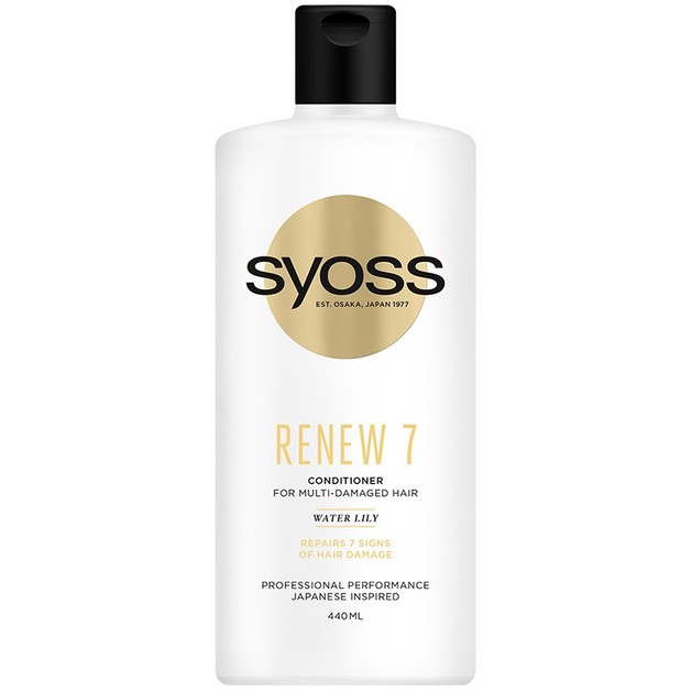 Syoss Renew 7 Conditioner Κρέμα Μαλλιών για Πολύ Ταλαιπωρημένα Μαλλιά 440 ml Syoss Renew 7 Conditioner Κρέμα Μαλλιών για Πολύ Ταλαιπωρημένα Μαλλιά 440 ml