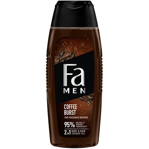 Fa Men Coffe Burst 2 in 1 Shower Gel for Body & Hair 400ml Fa Men Coffe Burst 2 in 1 Shower Gel for Body & Hair 400ml