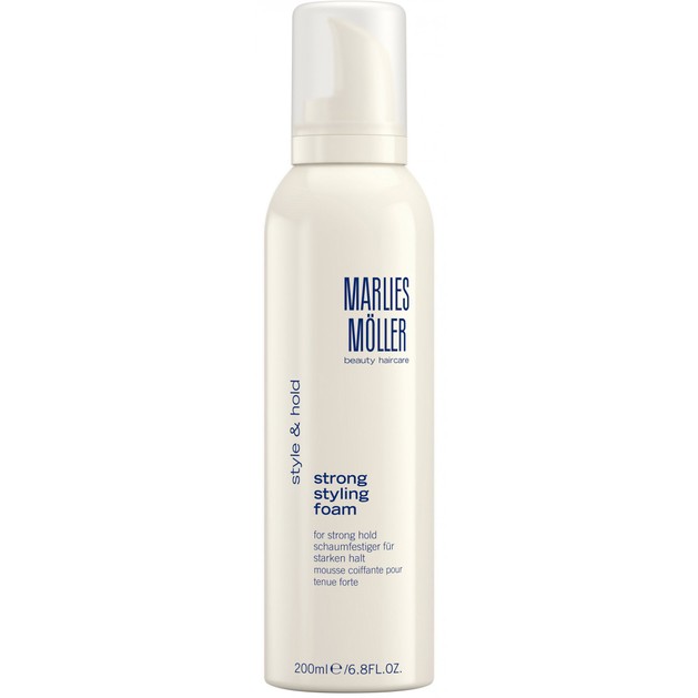 Marlies Moller Style & Hold Strong Styling Foam Αφρός Styling Χωρίς Οινόπνευμα για Πολύ Δυνατό Κράτημα 200ml Marlies Moller Style & Hold Strong Styling Foam Αφρός Styling Χωρίς Οινόπνευμα για Πολύ Δυνατό Κράτημα 200ml