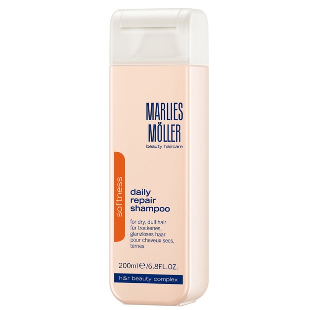 Marlies Moller Softness Daily Repair Shampoo Απαλό Επανορθωτικό Σαμπουάν Καθημερινής Χρήσης για Ξηρά Θαμπά Μαλλιά 200ml Marlies Moller Softness Daily Repair Shampoo Απαλό Επανορθωτικό Σαμπουάν Καθημερινής Χρήσης για Ξηρά Θαμπά Μαλλιά 200ml