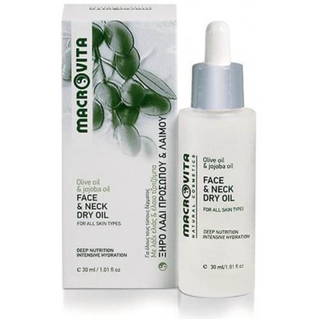 Macrovita Face & Neck Dry Oil 30ml Macrovita Face & Neck Dry Oil 30ml