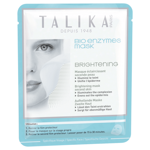 Talika Bio Enzymes Brightening Mask Μάσκα Προσώπου Λάμψης & Ενυδάτωσης 1τμχ Talika Bio Enzymes Brightening Mask Μάσκα Προσώπου Λάμψης & Ενυδάτωσης 1τμχ