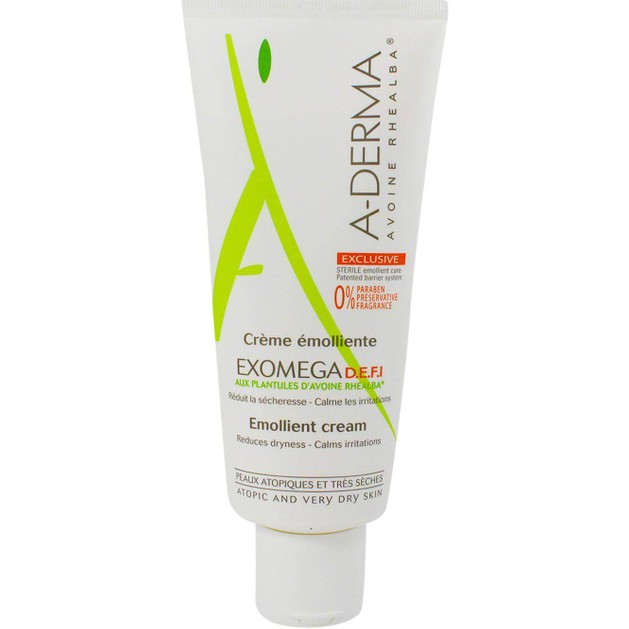 A-Derma Exomega D.E.F.I Creme Emollient Μαλακτική Κρέμα για το Ατοπικό Δέρμα 200ml A-Derma Exomega D.E.F.I Creme Emollient Μαλακτική Κρέμα για το Ατοπικό Δέρμα 200ml