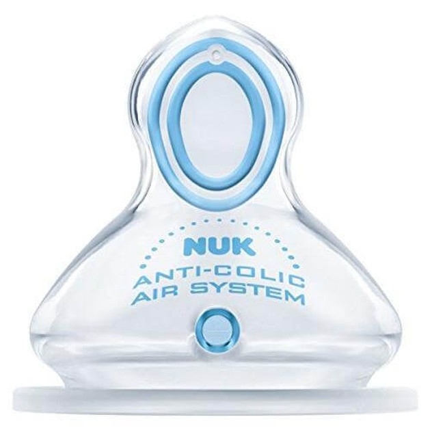 Nuk First Choice Plus Θηλή Σιλικόνης Μεγέθους 1 (0-6 Μηνών) Medium Οπή για Γάλα 1τμχ Nuk First Choice Plus Θηλή Σιλικόνης Μεγέθους 1 (0-6 Μηνών) Medium Οπή για Γάλα 1τμχ