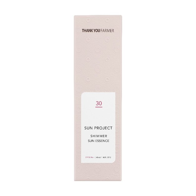 Thank You Farmer Sun Project Shimmer Sun Essence Spf30 Αντηλιακό Λάμψης με Λευκαντικές και Αντιγηραντικές Ιδιότητες 40ml Thank You Farmer Sun Project Shimmer Sun Essence Spf30 Αντηλιακό Λάμψης με Λευκαντικές και Αντιγηραντικές Ιδιότητες 40ml