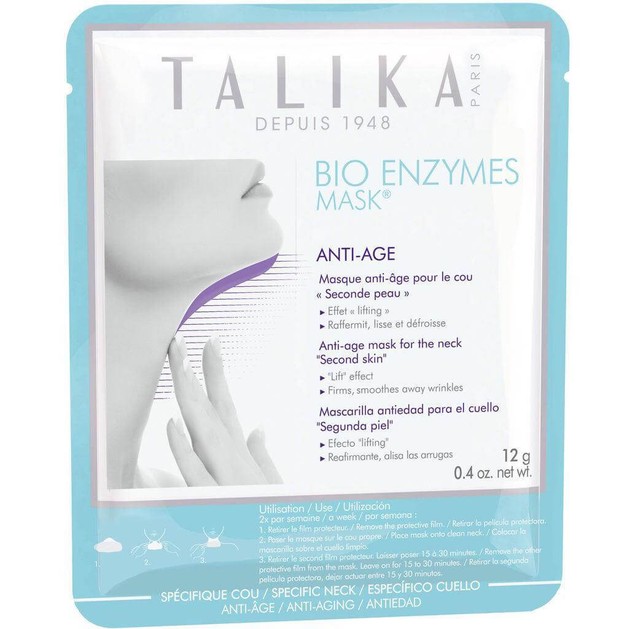 Talika Bio Enzymes Mask Anti-Age for the Neck Αντιγηραντική Μάσκα Λαιμού 1τμχ Talika Bio Enzymes Mask Anti-Age for the Neck Αντιγηραντική Μάσκα Λαιμού 1τμχ