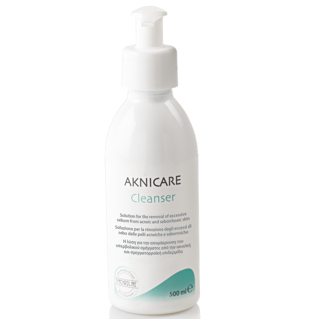 Synchroline Aknicare Cleanser Υγρό Αφρίζον Καθαριστικό Προσώπου για την Απομάκρυνση του Σμήγματος 500ml Synchroline Aknicare Cleanser Υγρό Αφρίζον Καθαριστικό Προσώπου για την Απομάκρυνση του Σμήγματος 500ml