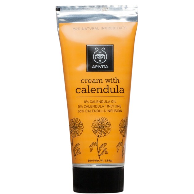 Apivita Herbal Cream With Calendula 50ml Apivita Herbal Cream With Calendula 50ml