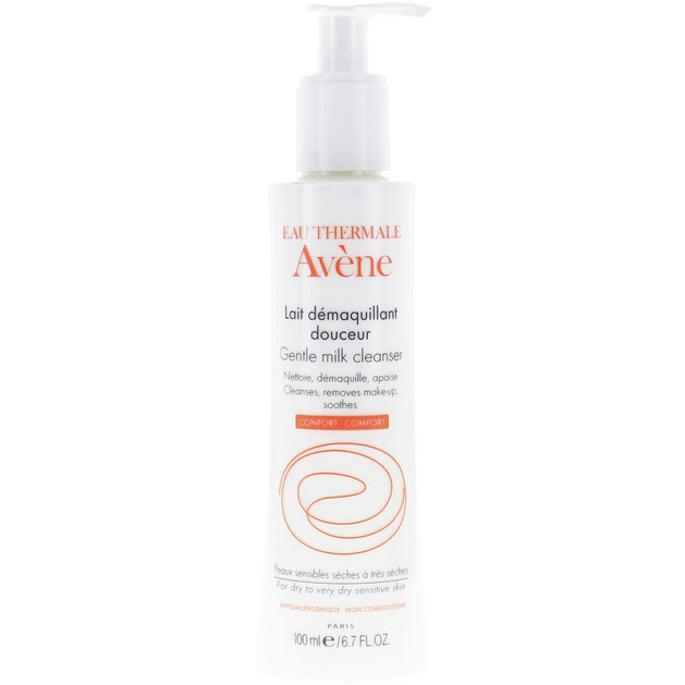Avene Lait Demaquillant Douceur Απαλό Γαλάκτωμα Καθαρισμού & Ντεμακιγιάζ Travel Size 100ml Avene Lait Demaquillant Douceur Απαλό Γαλάκτωμα Καθαρισμού & Ντεμακιγιάζ Travel Size 100ml