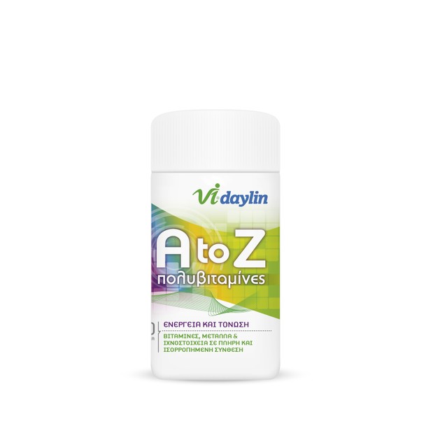 Abbott Vi-daylin A To Z Multivitamin Εξειδικευμένη Πολυβιταμίνη 30tabs Abbott Vi-daylin A To Z Multivitamin Εξειδικευμένη Πολυβιταμίνη 30tabs